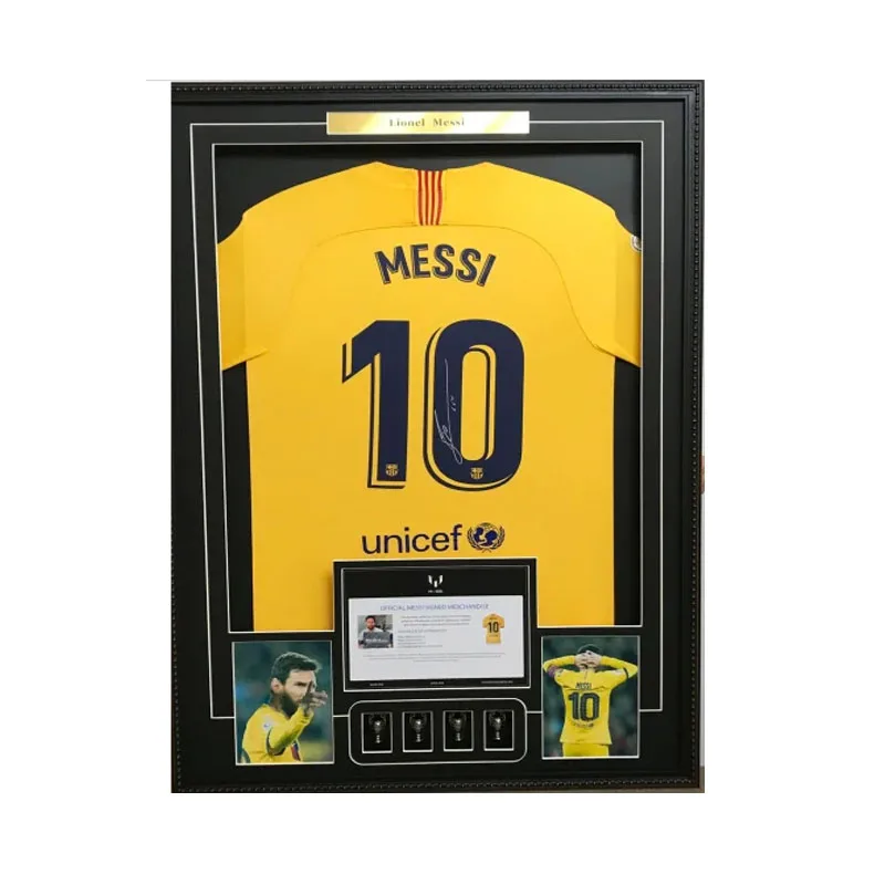 Sports Box Frame Rugby Sport Basketball Uniforms Baseball for Case Field Soccer Wooden Frames Shirt Jerseys Baseball