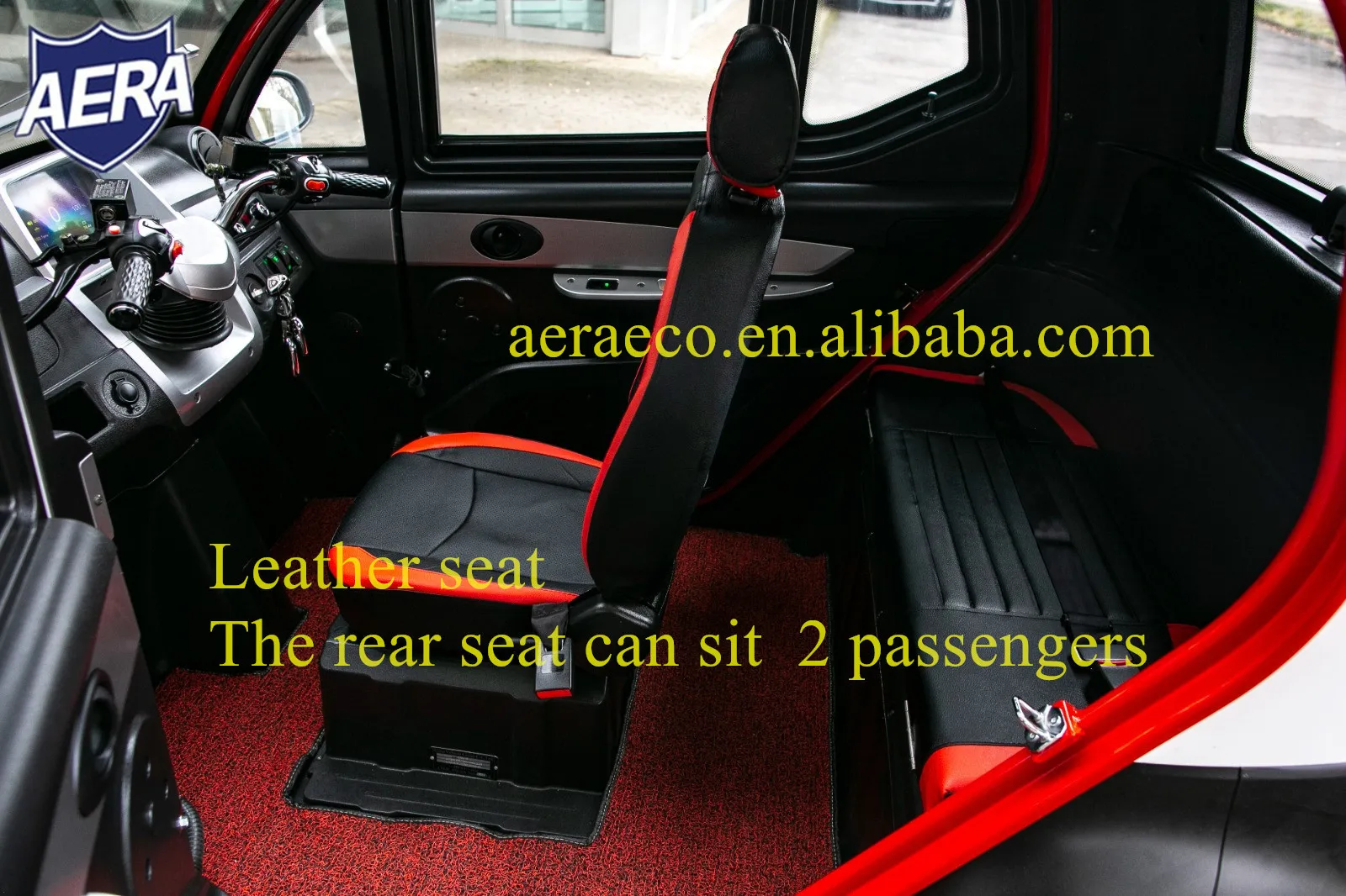 Pink Dolphin EEC Certified Electric Cars Exporter 4 Wheel Enclosed Cabin Scooter Adults Chinese Electrical Low Speed Vehicle