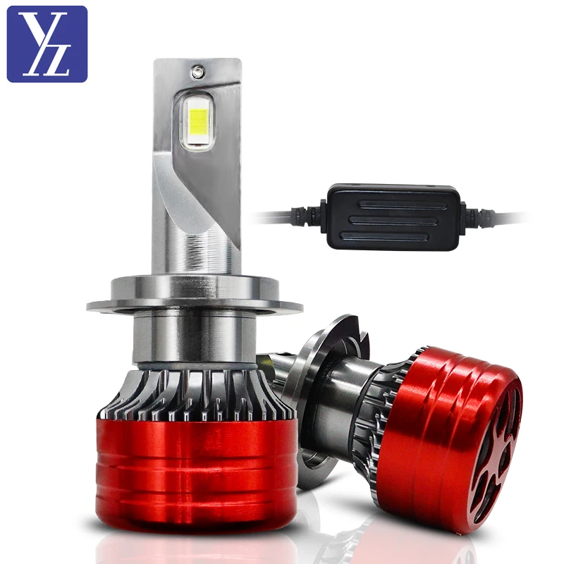 9006 led headlight with canbus decoder 60W 9000lm 6000K cool white 50000H IP68 waterproof 9005 9012 H4 H11 H7 universal fitment