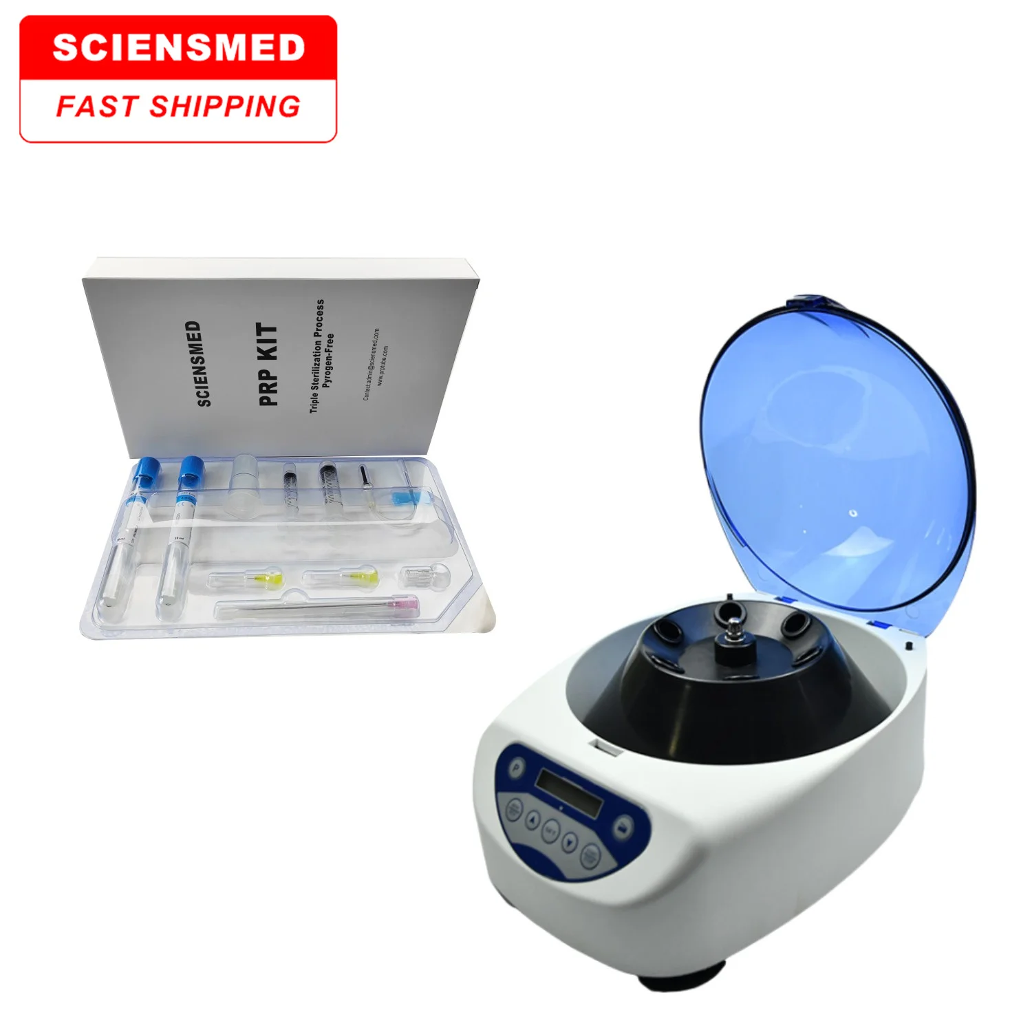 2024 Hot sale 12ml ACD and Gel Platelet Rich Plasma Tube Anticoagulant PRP Kits for Beauty