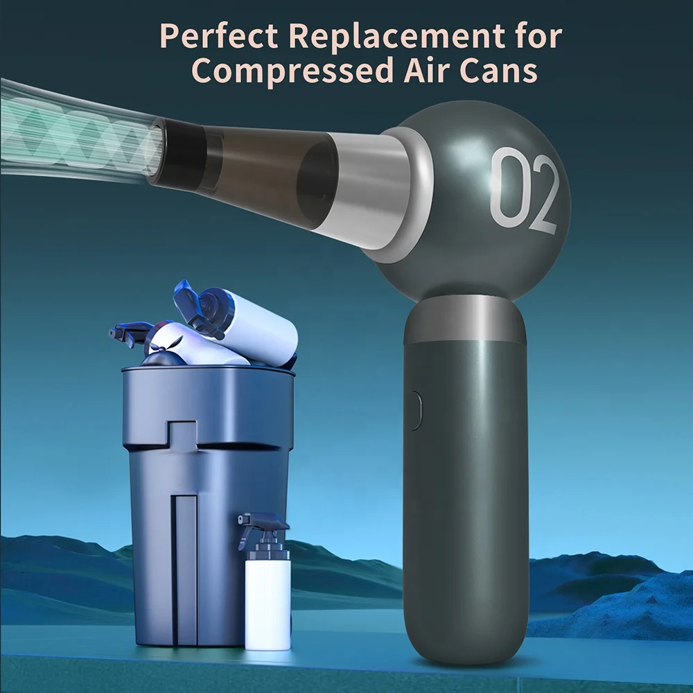 powerful rechargeable battery portable car blower dryer carpark handheld a small mini jet duct fan turbo violent for cars