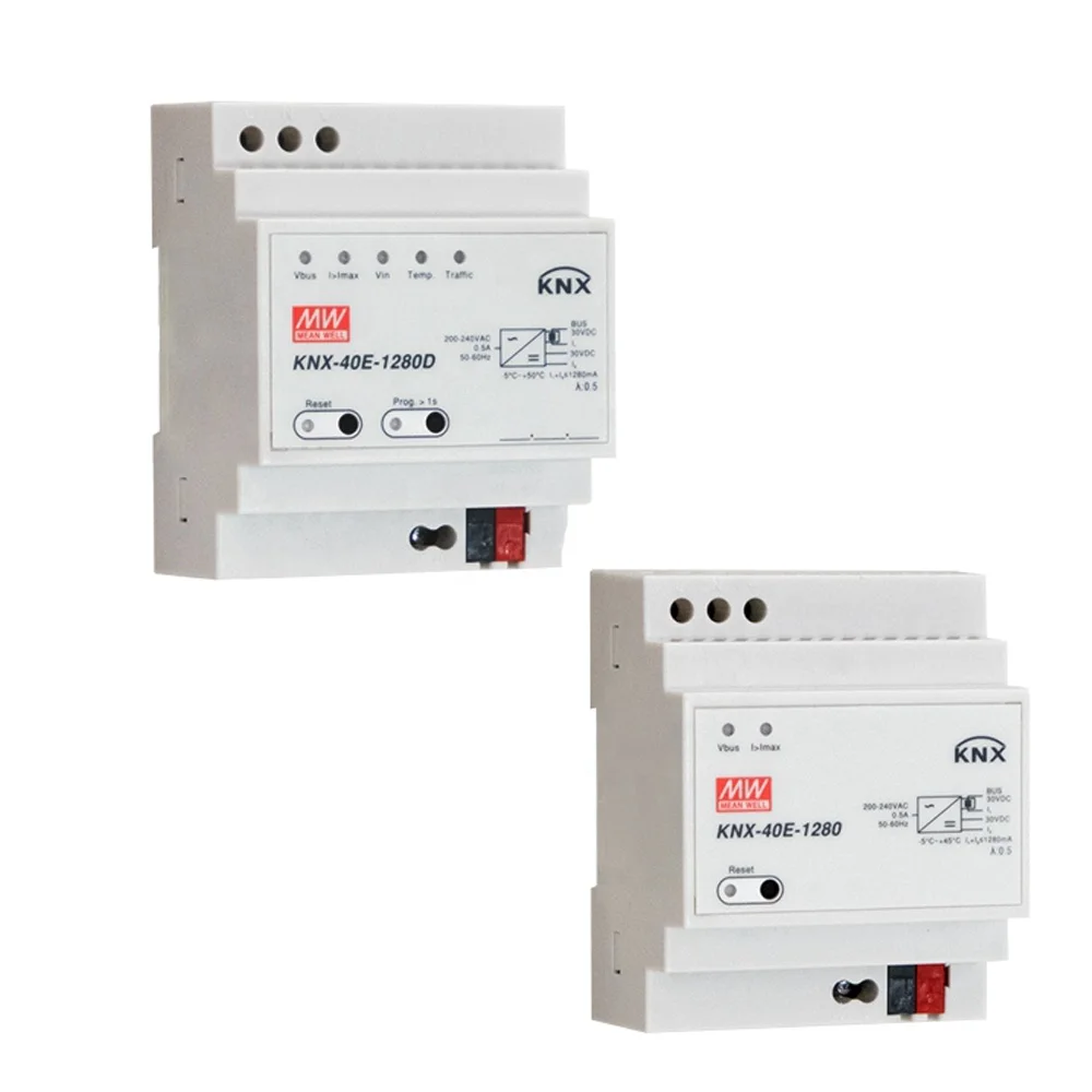 KNX-40E-1280 1280mA KNX источник питания MEAN WELL