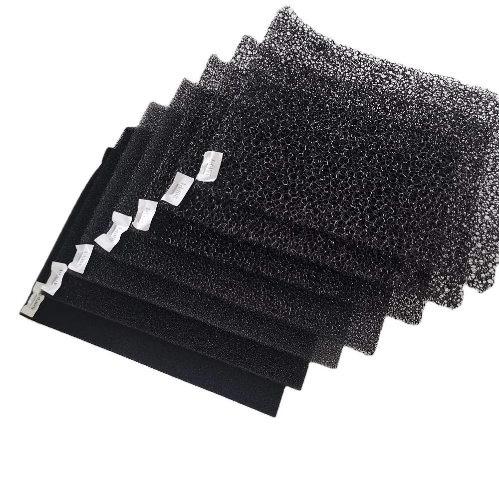 Factory-Sold New 10ppi 15ppi 20ppi 25ppi Air Filter Open Cell Reticulated Polyurethane Foam