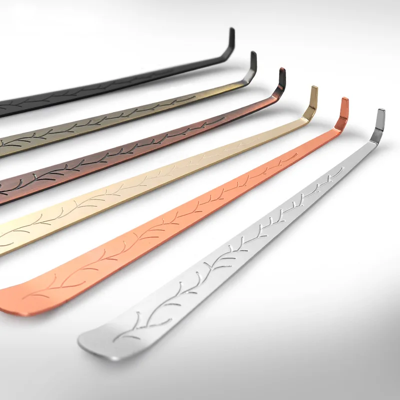 Набор аксессуаров для ароматерапии крючок свечи черного и золотого цвета резной узор под заказ фитиль глушитель