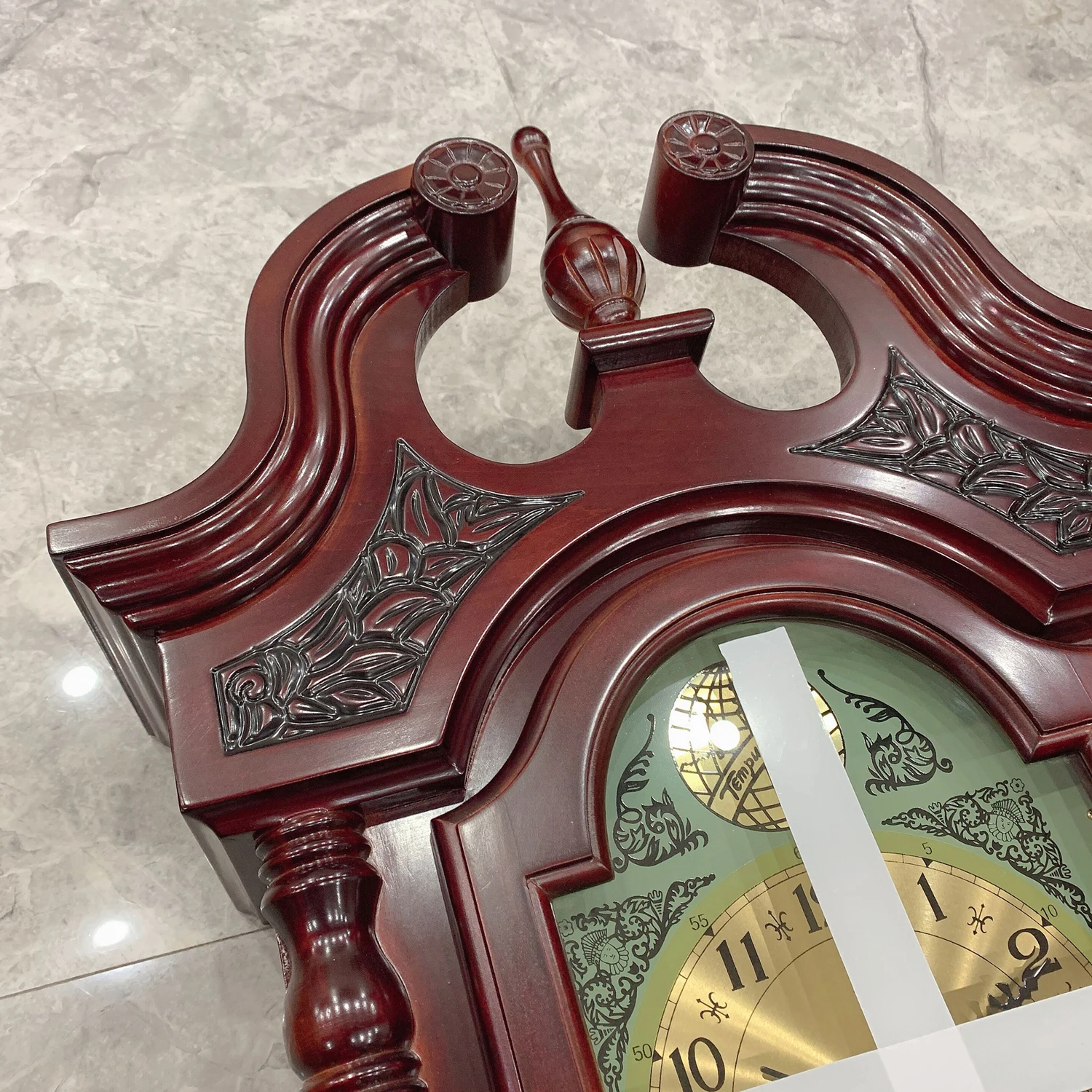 customized wooden wall clock /classic quartz wall clock /antique pendulum wall clock