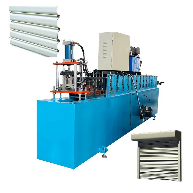 Roll up Shutter Door Cold Roll Forming Machine Rolling Steel Roller Shutter Door Slat Forming Machine