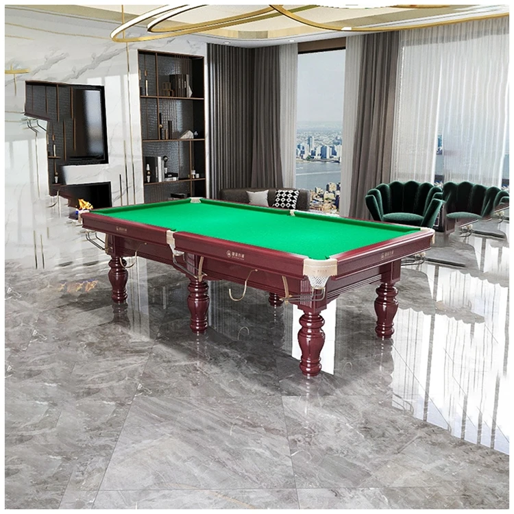 Wholesale Jianying Indoor Customized Marble 9ft Snooker Billiards Table