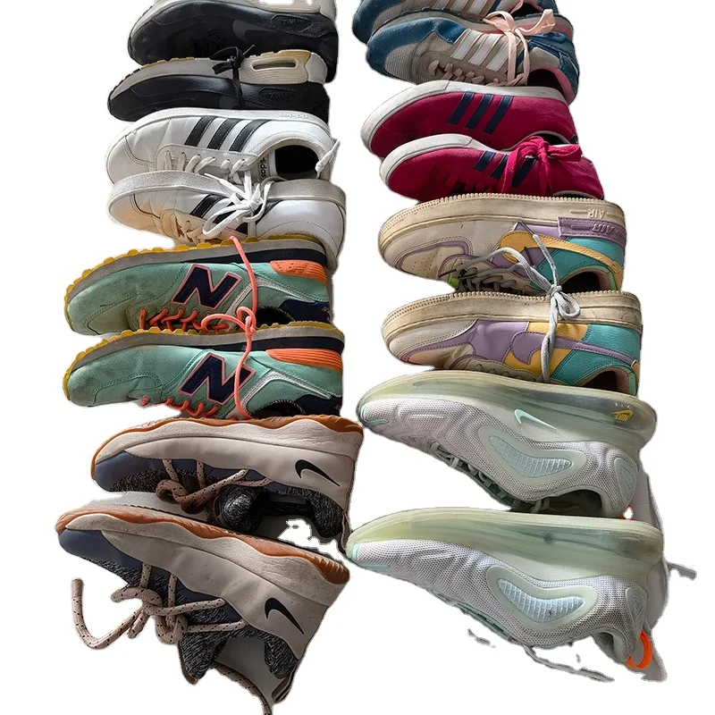 Wholesale Retail Branded Shoes Clean Used Shoes Stock