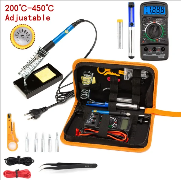 Soldering iron kits 60W Adjustable Temperature Electric Soldering Iron