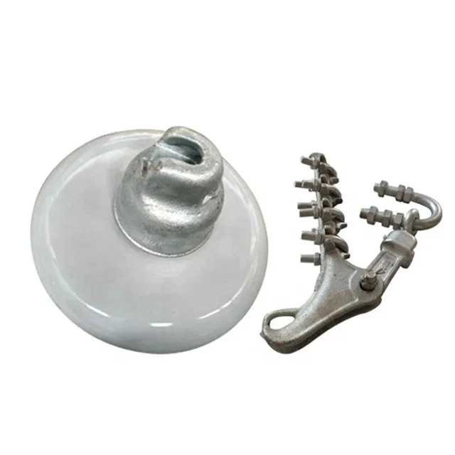 70kn Ceramic Disc Suspension Insulator 52-3 Porcelain Insulator