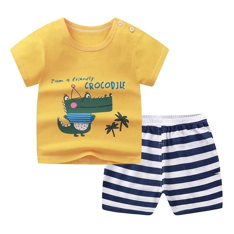 Заводские высококачественные красочные детские комплекты для летнего комфорта