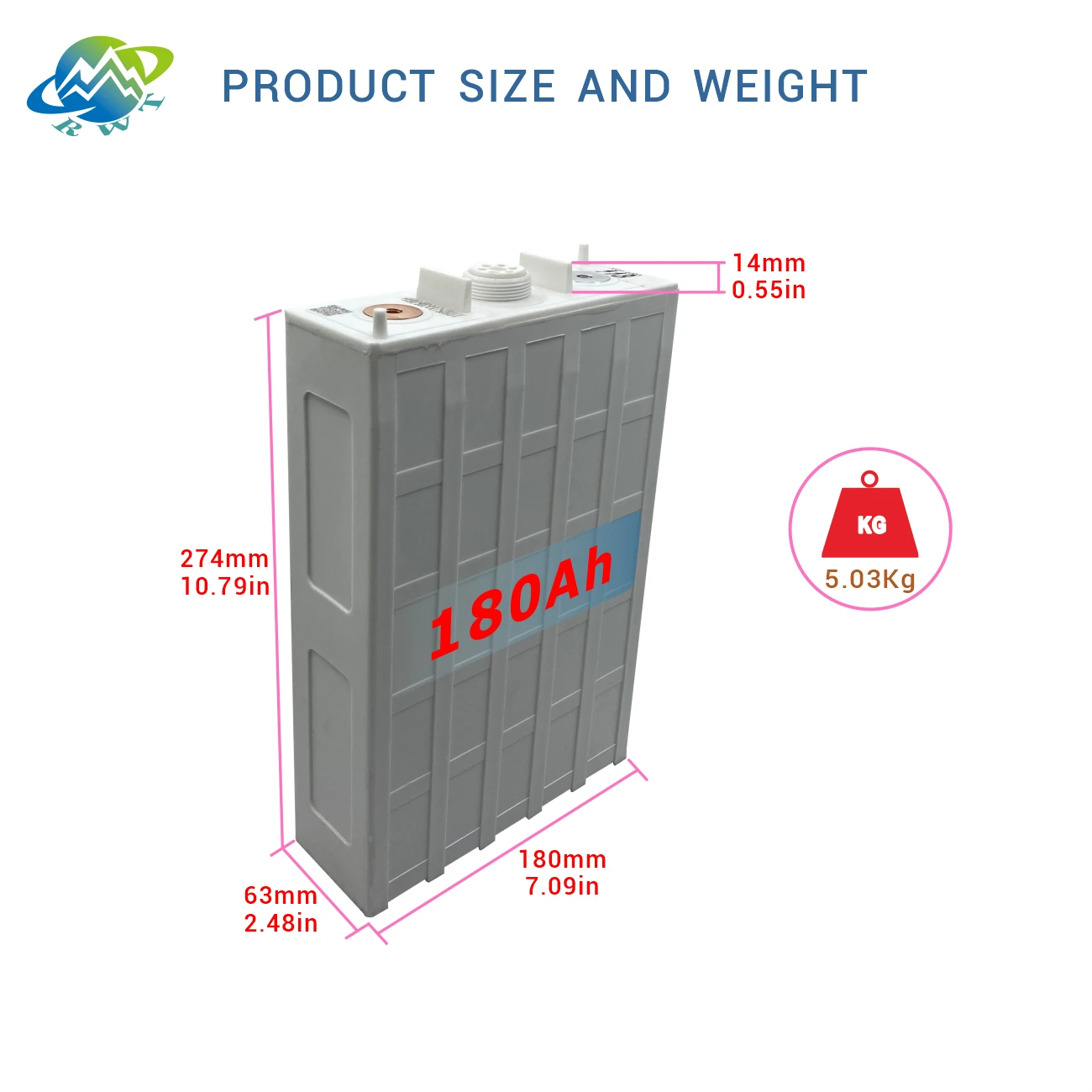 Глубокий цикл RWT LiFePO4 3 2 V 138Ah 160Ah 176Ah 180Ah 200Ah 230Ah 250Ah 500Ah Hong Sifang серия 48v 200ah литиевая солнечная