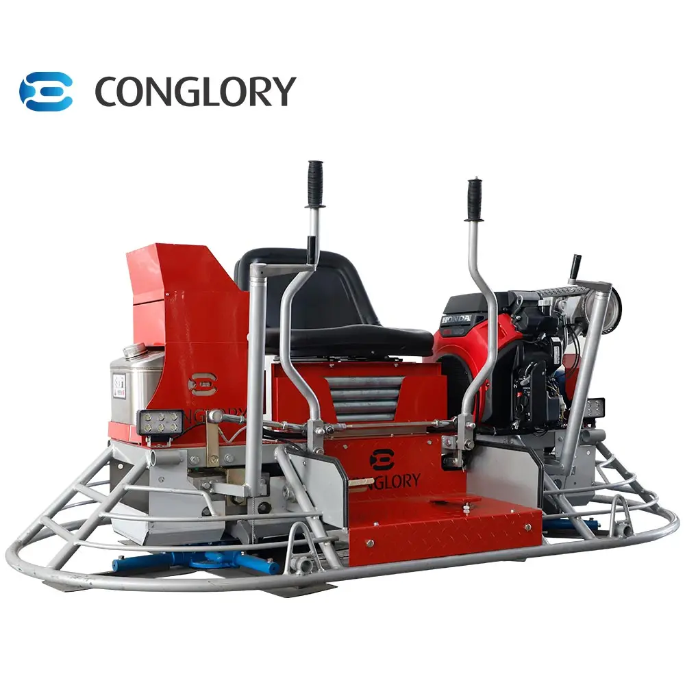 Multiquip Ride On Gasoline Double Power Trowel Plate Concrete Finishing Machine