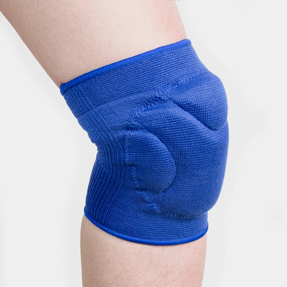 Medakor Blue Thickening Polyester Elastic Fitness Sports Volleyball Knee Pads