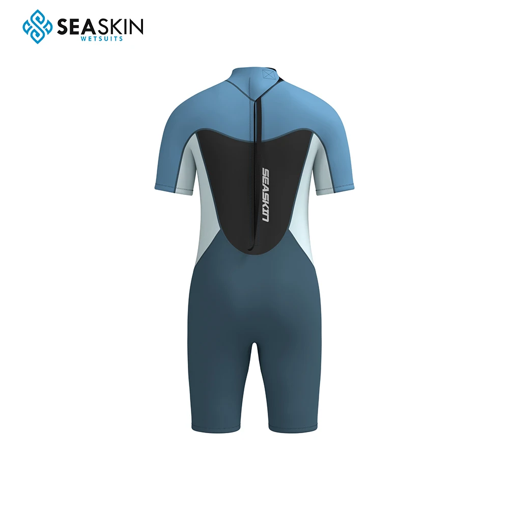 Seaskin factory sale Men 2mm Stretchy Neoprene Shorty Surfing Snorkeling Diving Oem Odm water Sports Wetsuit