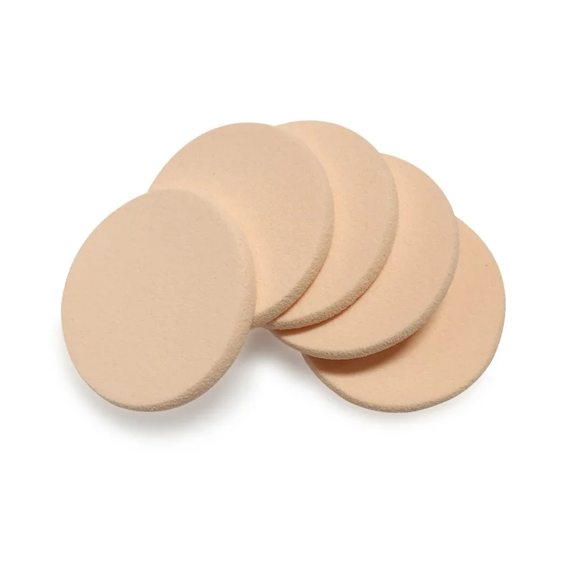 new arrival best price nbr original beauty cosmetic circle sponge makeup powder puff with round shape  hot