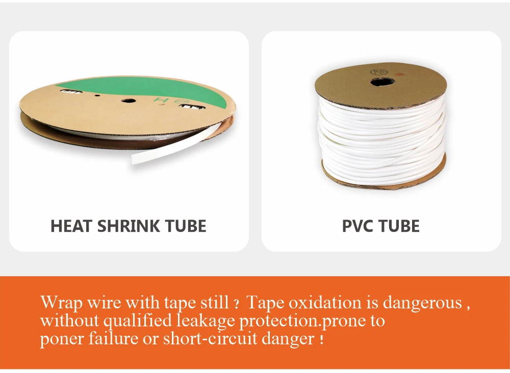 Wire Number Marking Tube Sleeve Cable Housing for Tube Printer Heat Shrink Tube Sleeve for ID Printer