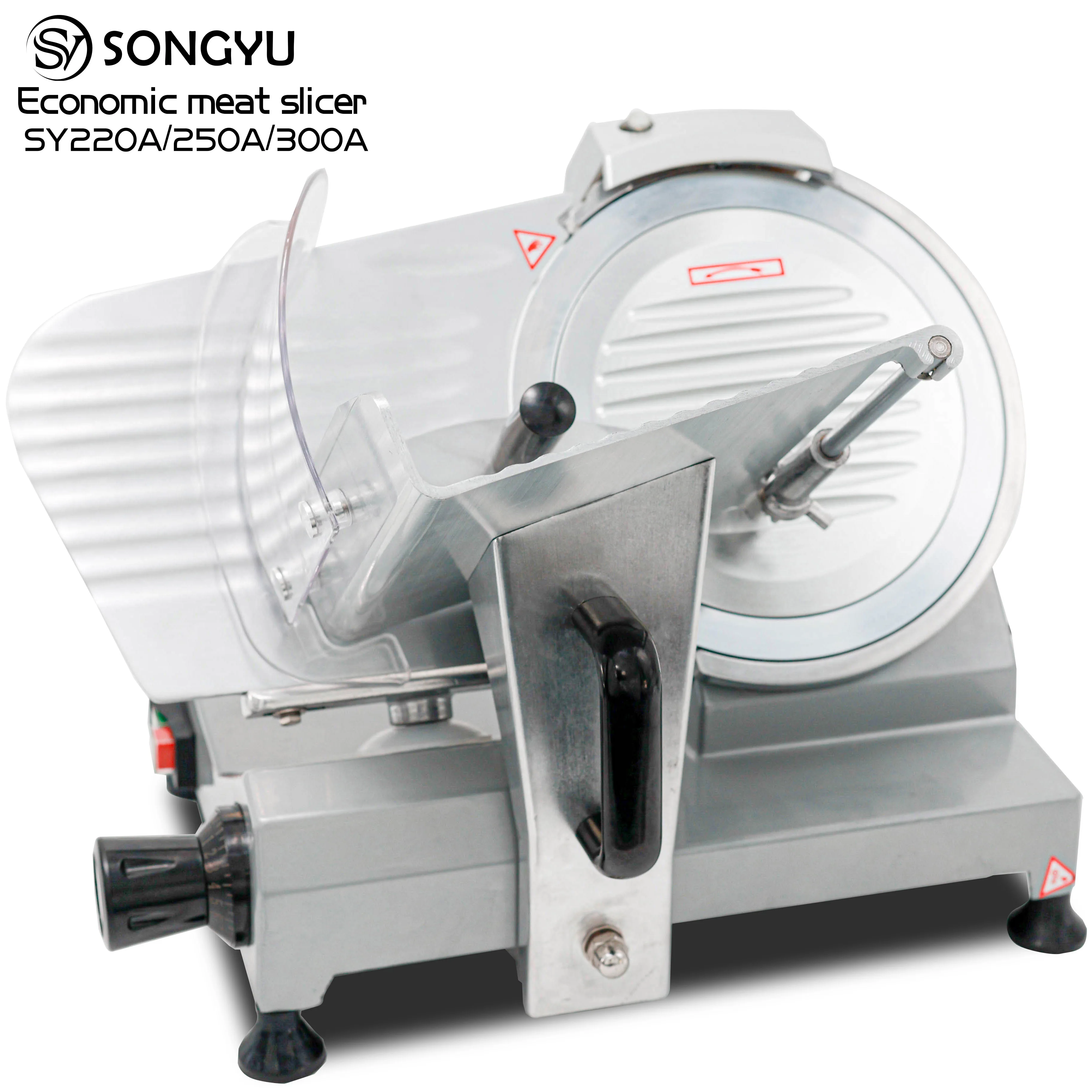Factory Wholesale Heavy Duty Economic Meat Slicer Bacon Frozen Meat Slicing Machine