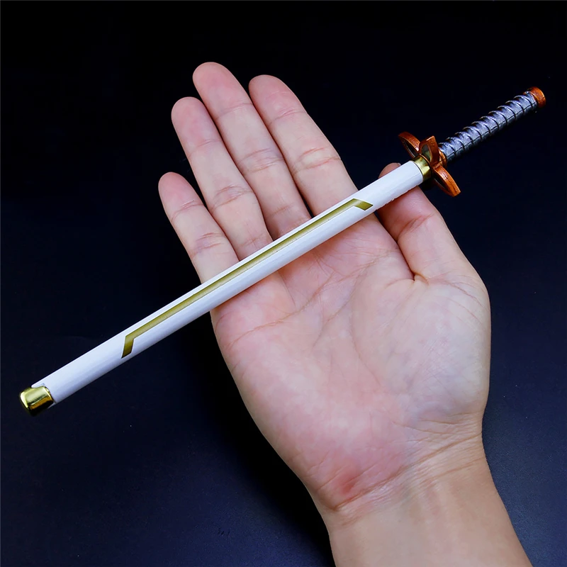 Japanese Metal katana toy demon slayer samurai sword Gel Pen action Figure Simulation Weapon student back-to-school stationery