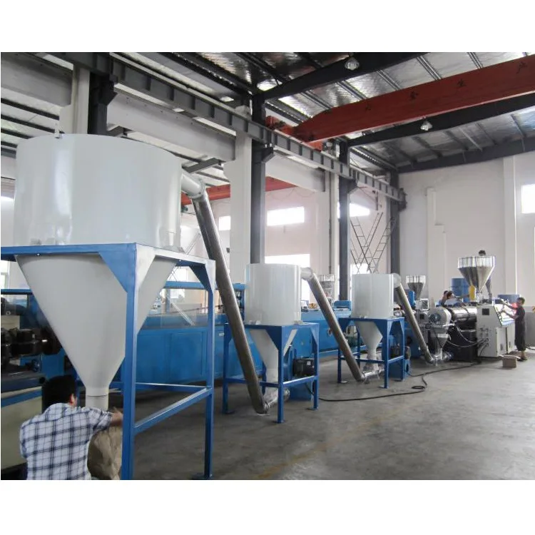 PVC Pelletizing Machine Plastic Recycling Granulator Line