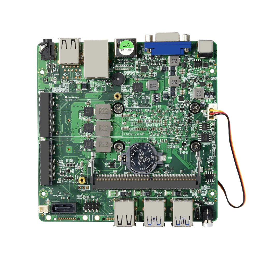  XCY ore i7 8650U 8550U i5 8250U i3 8130U Встроенная Материнская плата DDR4 mSATA 6 USB Gigabit LAN Mini PCI-E WiFi BT MIC