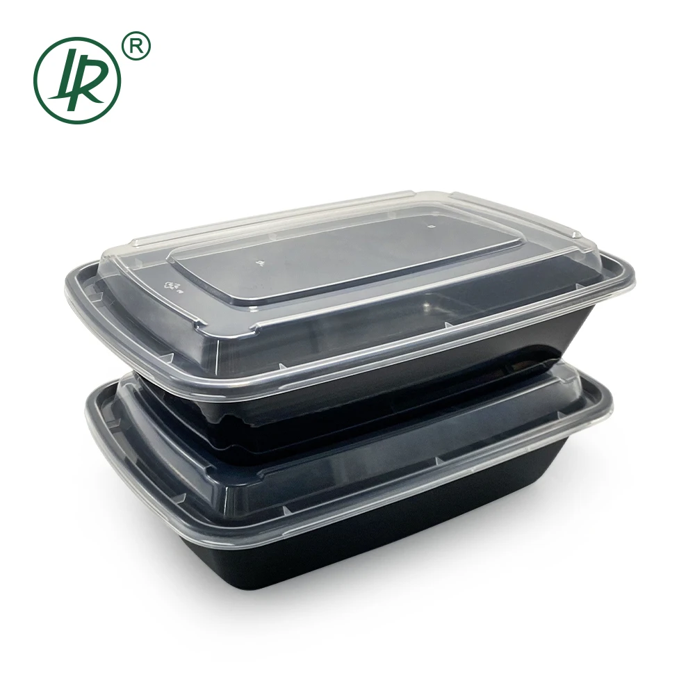 Chinese Manufacturer Takeout Container Disposable Meal Prep Plastic Containers for Food Packaging Wholesale