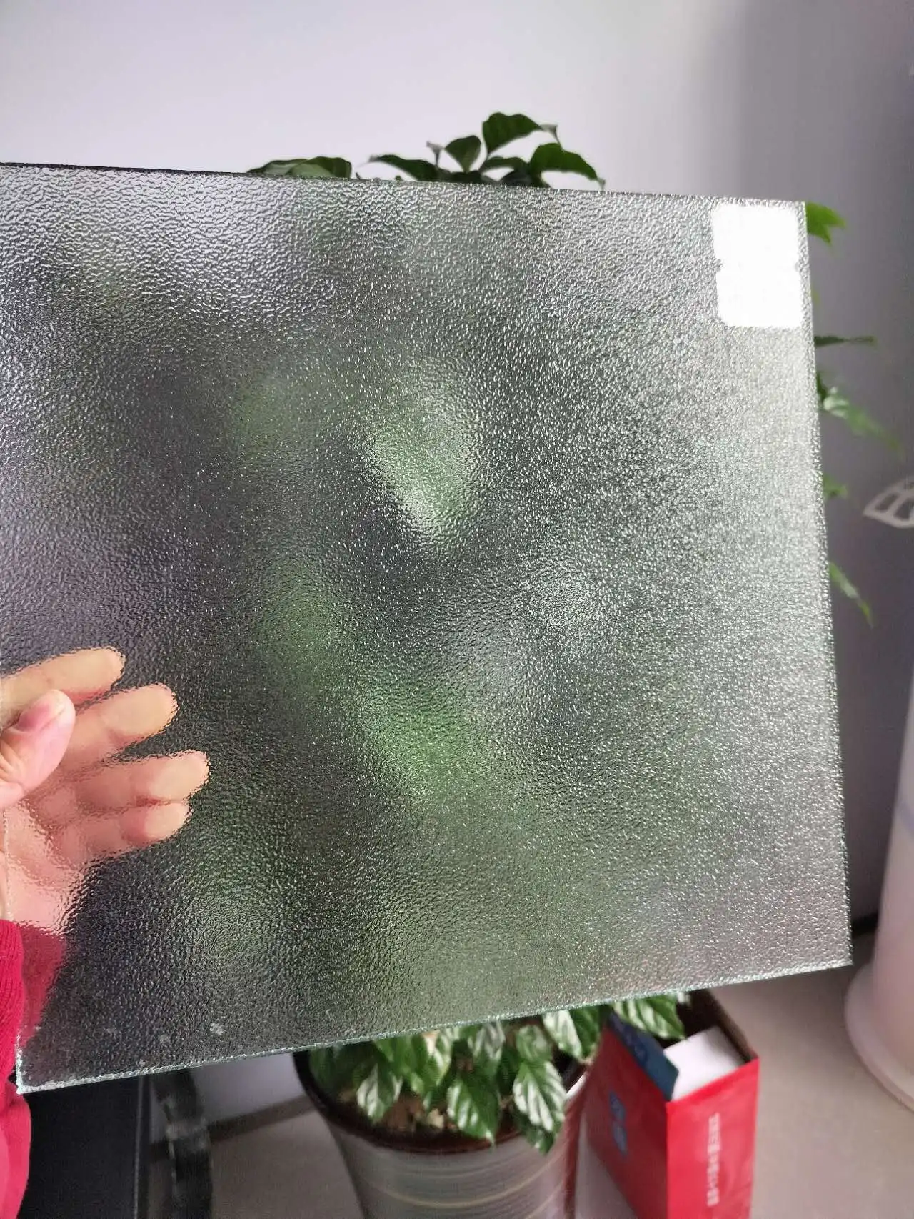 Frosted glass patterns mosaic for pool decoration door decoration transparent pattern glass