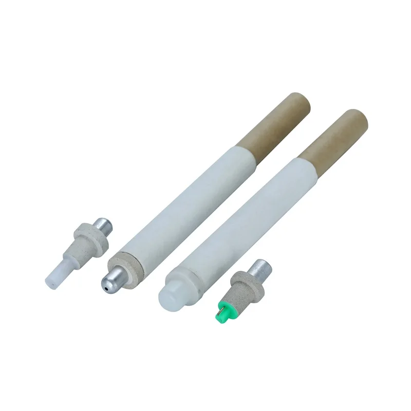China thermocouple manufacturers Immersion Fast Response R Type safety splash proof reusable thermocouple for molten aluminum