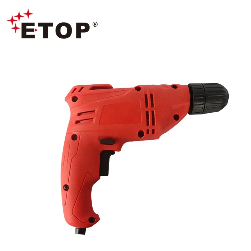 ETOP  High Speed Electric Drill Tools 680W Portable 10Mm,Mini lightweight electric magnetic drill