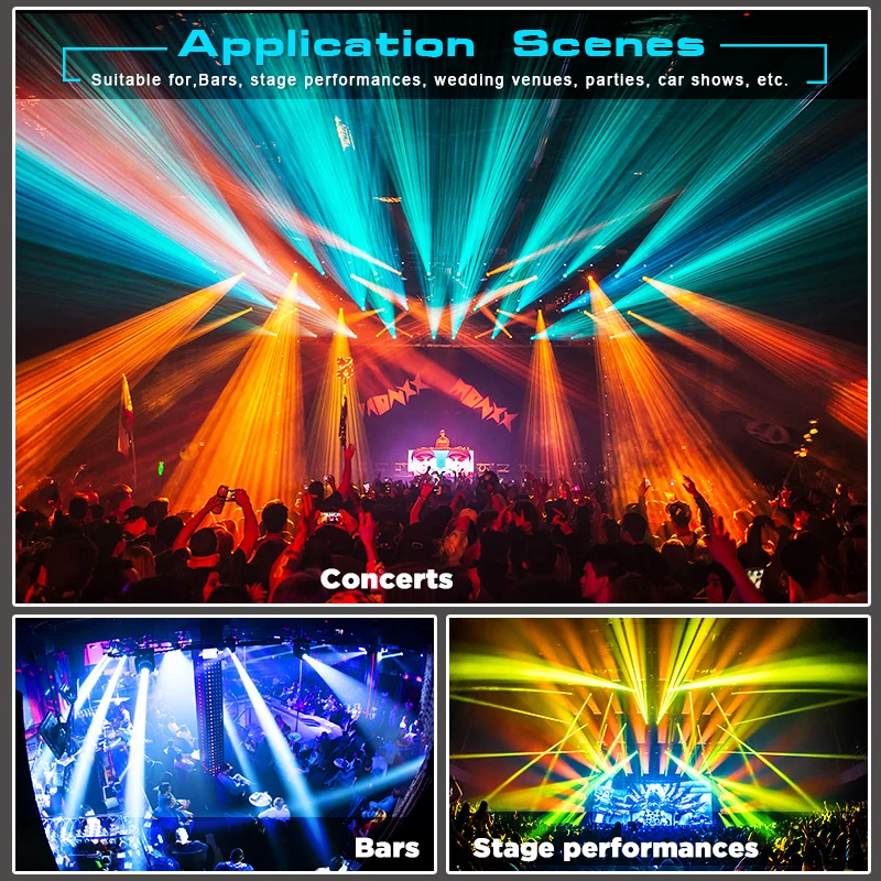 Stage Lighting Equipment Sharpy Light 20r BSW 3 IN1 Beam380 380w Beam Moving Head Light for DJ Night Club Bar