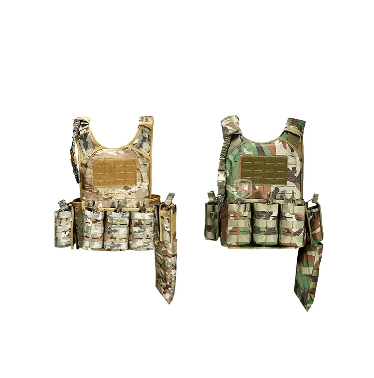 Factory Wholesale Outdoor Multifunctional Camping Vests Durable Tactical Training Vests