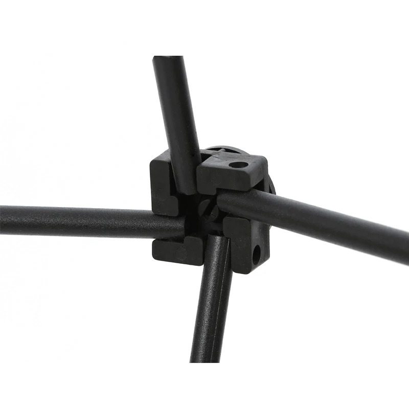 Floor standing iron frame black  pop up trade show advertising wedding display banner design foldable backdrop display stand