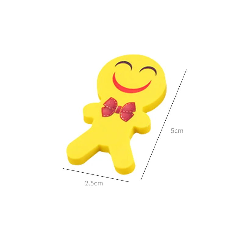 CHXN Creative cartoon smile baby expression Eraser environmental protection learning stationery rubber student prize Eraser