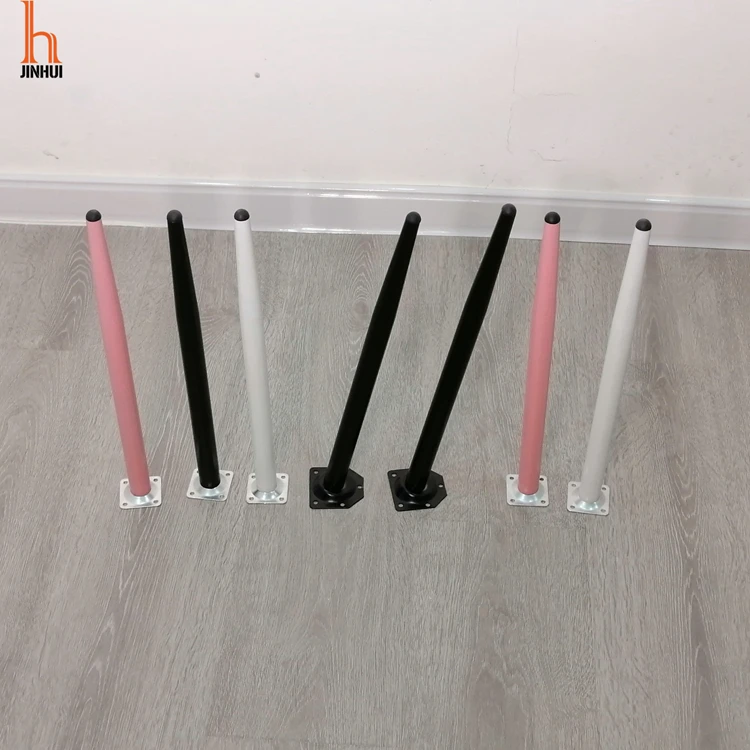 
High Quality Metal Iron Chrome Furniture Legs Black Table Metal Legs for Sofa Couch Closet Cabinet Legs Replacement 