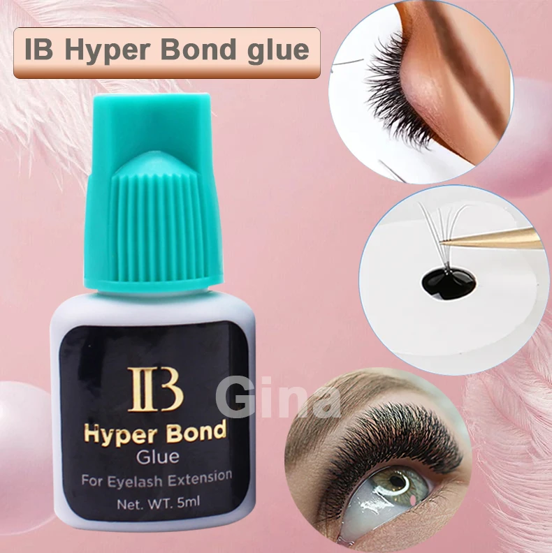 wholesale false eyelash 0.5s drying i-beauty eyelash ib glue private label eyelash IB Hyper Bond glue Korea waterproof adhesive