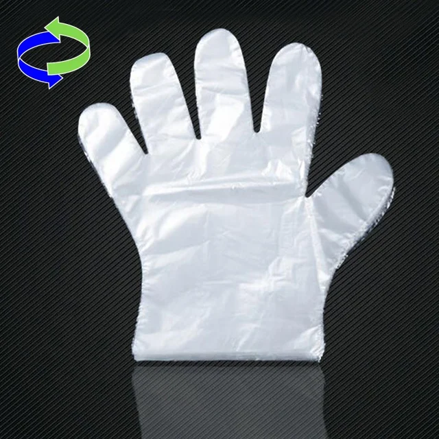PE Gloves Disposable Clean Living Disposable Plastic Hand Gloves