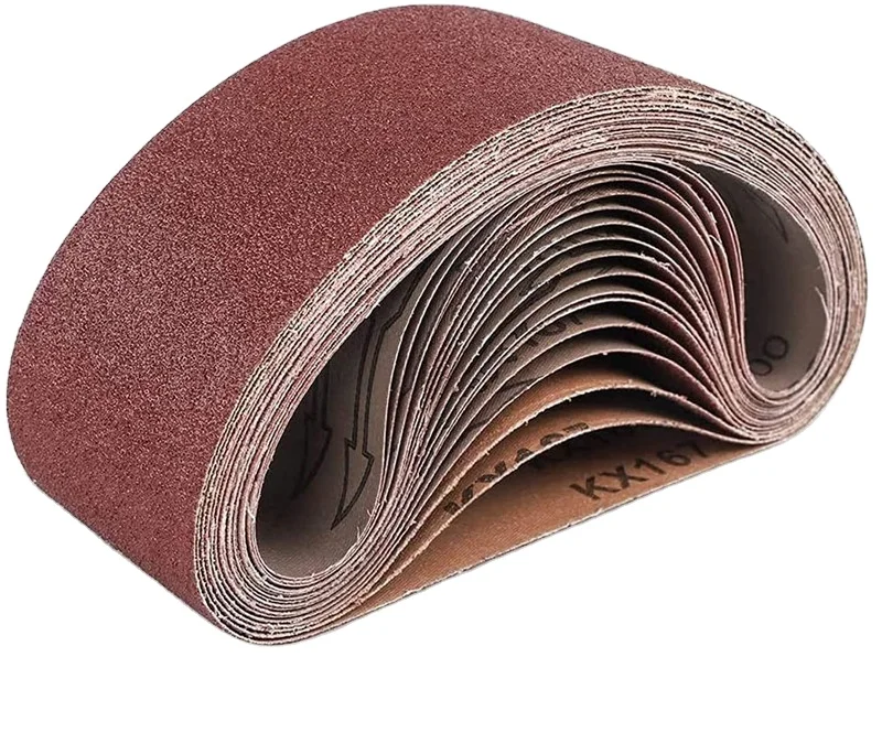 High-Performance Abrasive Tools Steel Aluminum Stainless Steel Siding Belt Metal Polishing Grinding Aluminum Oxide Cloth