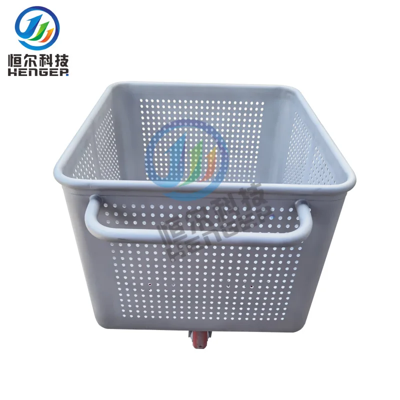 Meat Trolley /buggy/euro Bin/cart Stainless Steel Well Designed 200 L Cart Meat Processing Machinery Food Industry Equipment