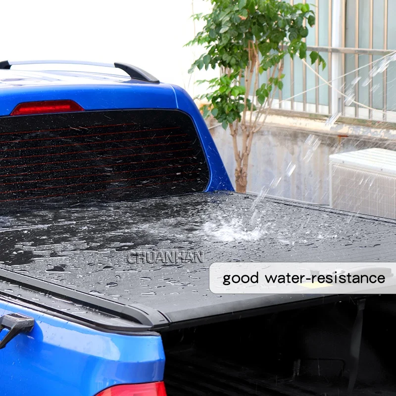 pickup truck bed cover retractable roller shutter lid l200 tonneau cover ranger maverick for ford f150 6.5ft