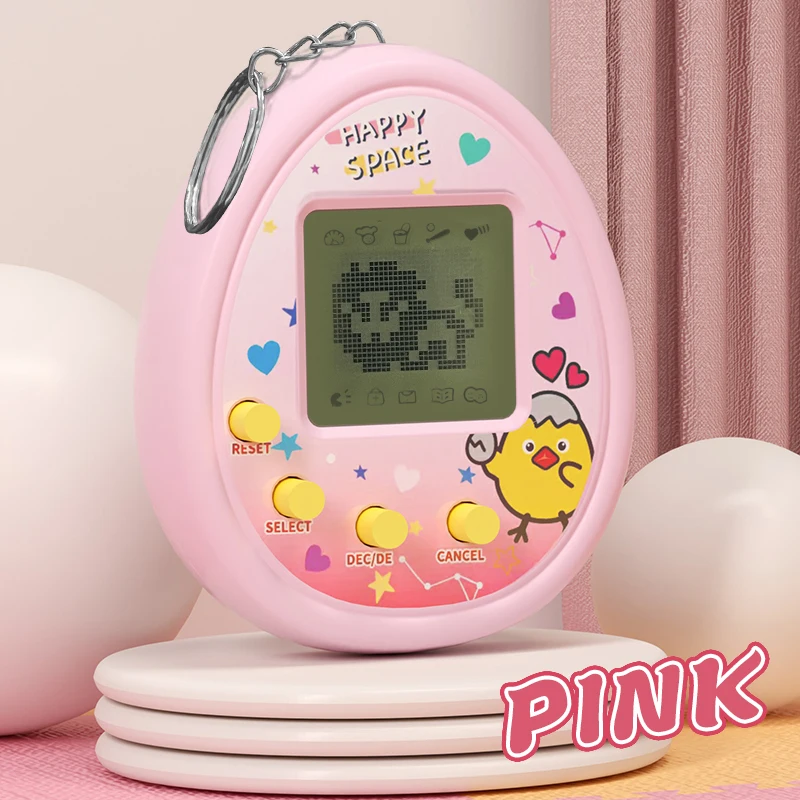 2024 168 In 1 Electronic Handheld Custom Virtual Pet Tamagotchi Couleur Keychain Electronic Toys Games