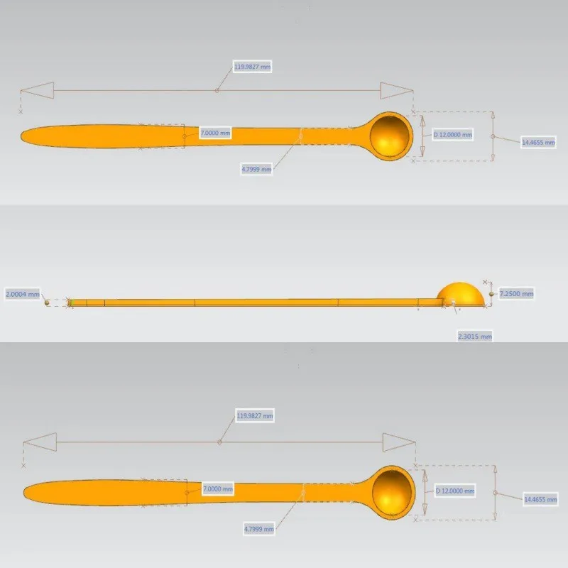 0.25g 0.5ml mini white clear plastic pp milk powder coffee tea mask cream round spoon medicine liquid spoon long sharp handle