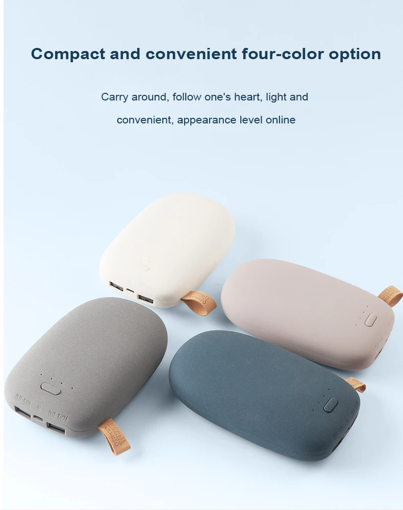 Best Selling Products US Pawer Bank Cobblestone Small Portable Charger 10400 10000mAh Battery Cute Powerbank 10000 mAh Battery