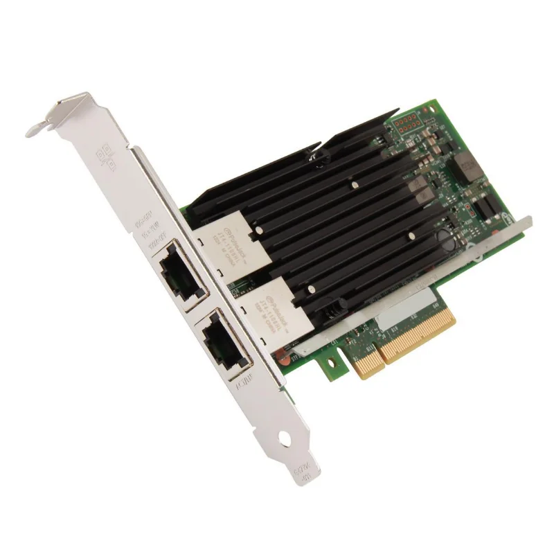 X540-T2 Ethernet Converged Network Adapter 100Mbps/1Gbps/10Gbps PCI Express 2.1 x8 2 x RJ45