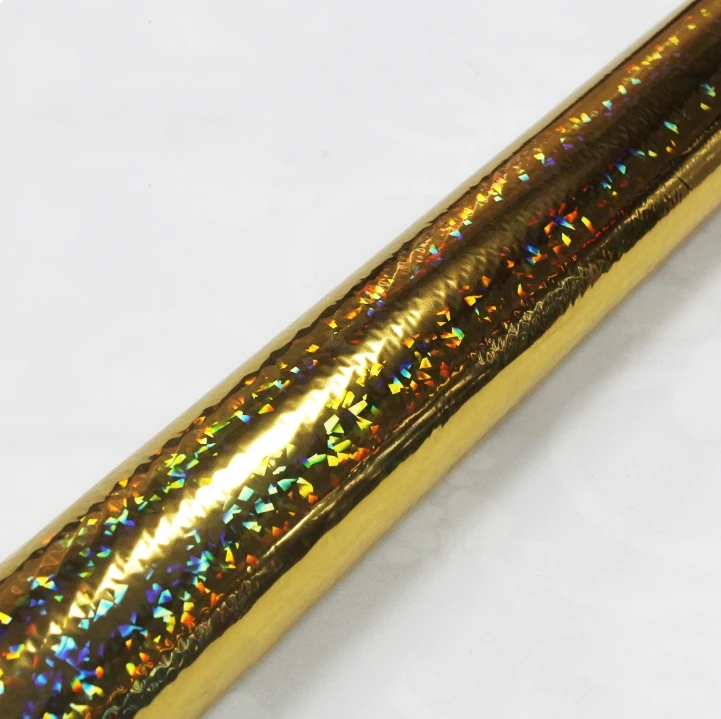 China Manufacturer Hot Stamping Foil Gold Stamping Washable Garment Fabric Foil For Textile