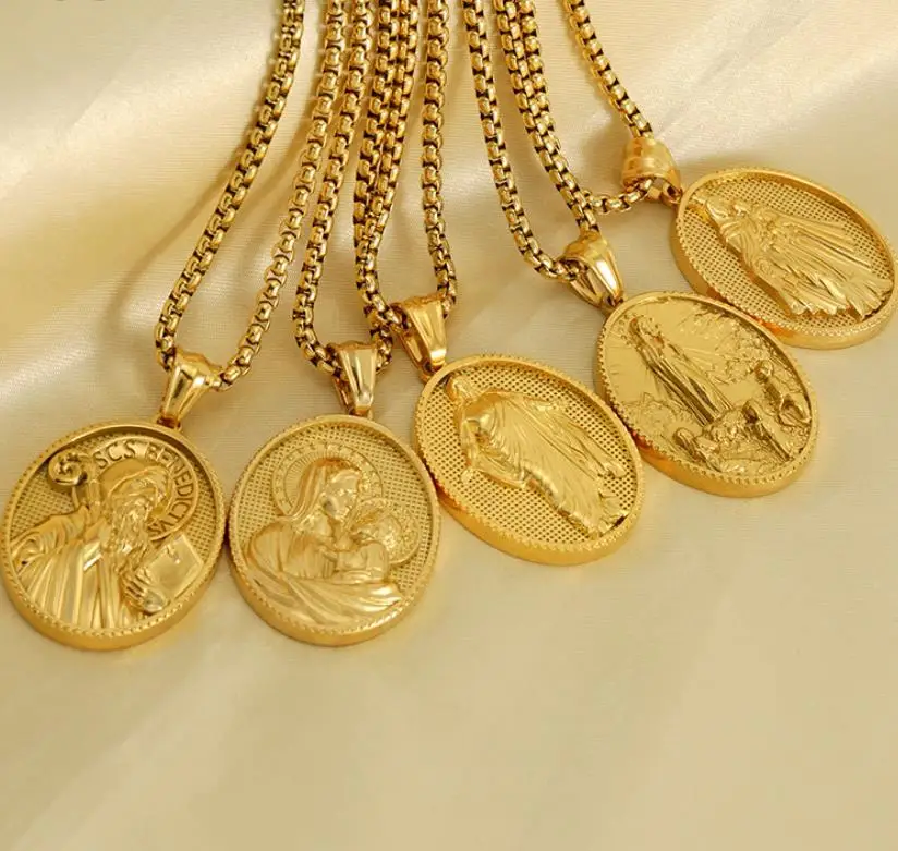 Ожерелье из нержавеющей стали в стиле хип-хоп