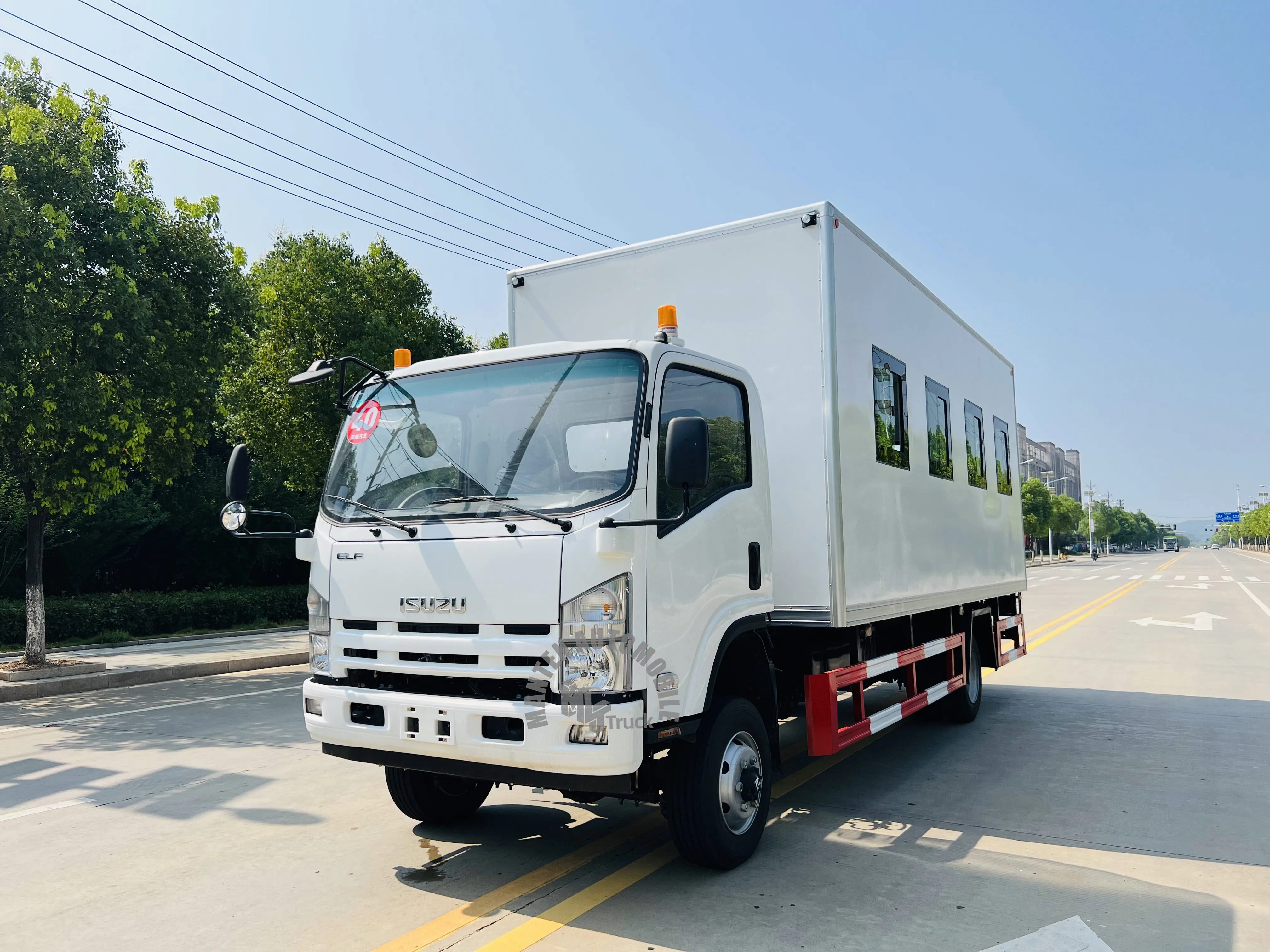ISUZU factory made 4x2 urban Jeepney bus 20-25 seats