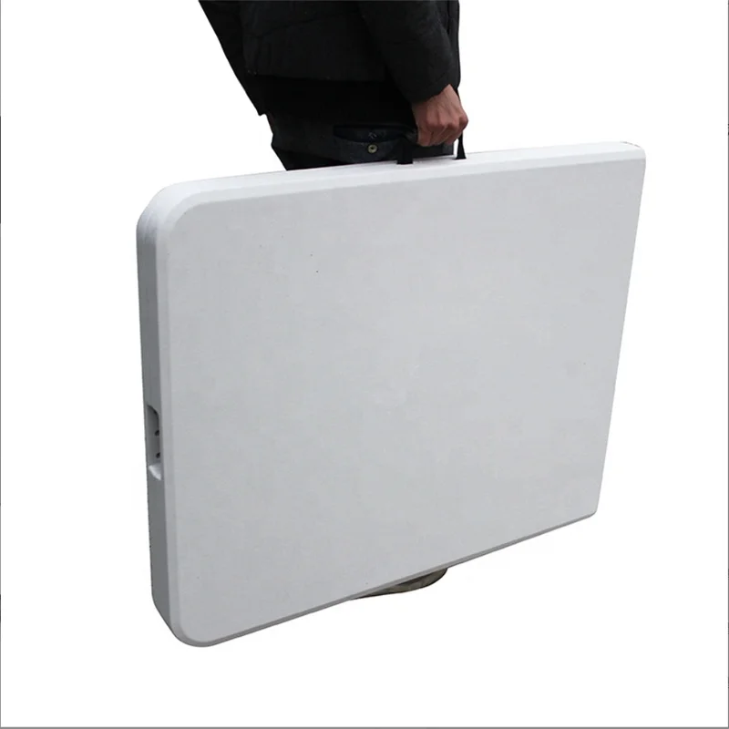 Outdoor Furniture 5ft White Rectangular Folding Luxury Dining Portable Table Folding Event Table