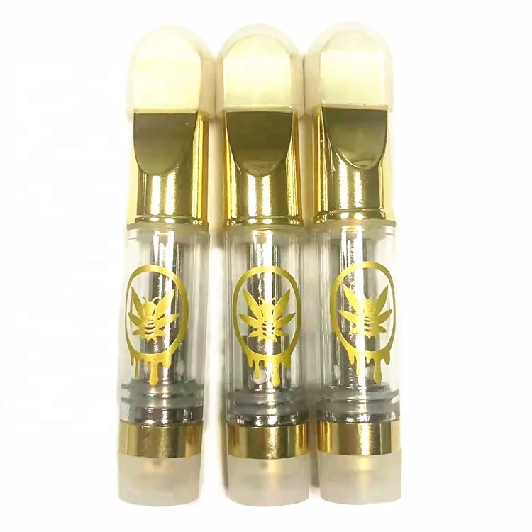 Новый стиль, пустые толстые картриджи из цинкового сплава, медные, Калифорнийские медовые вапорайзеры, продажа с завода