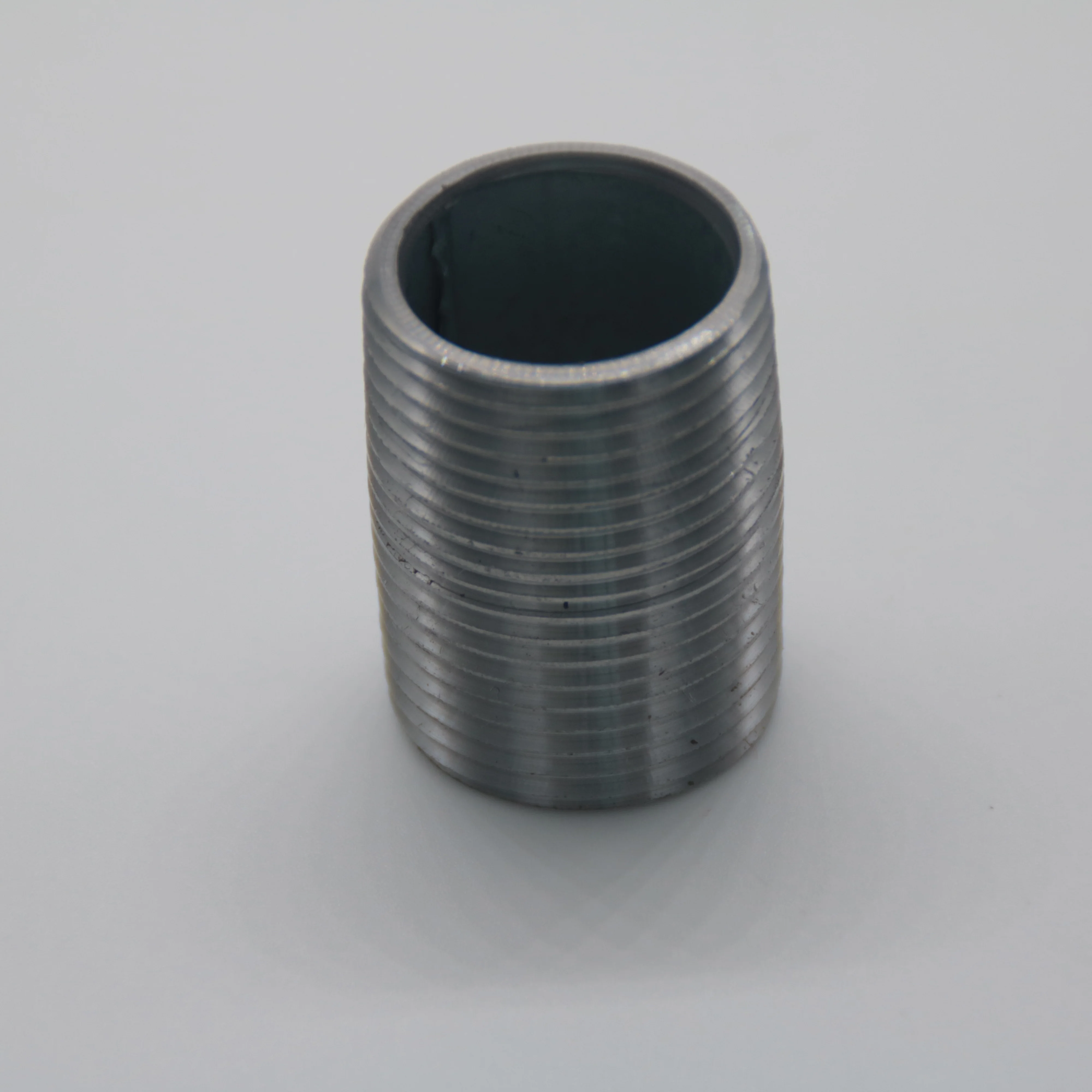 1 inch sch40 sch80 cold galvanized NPT BSPT full threaded running close nipple