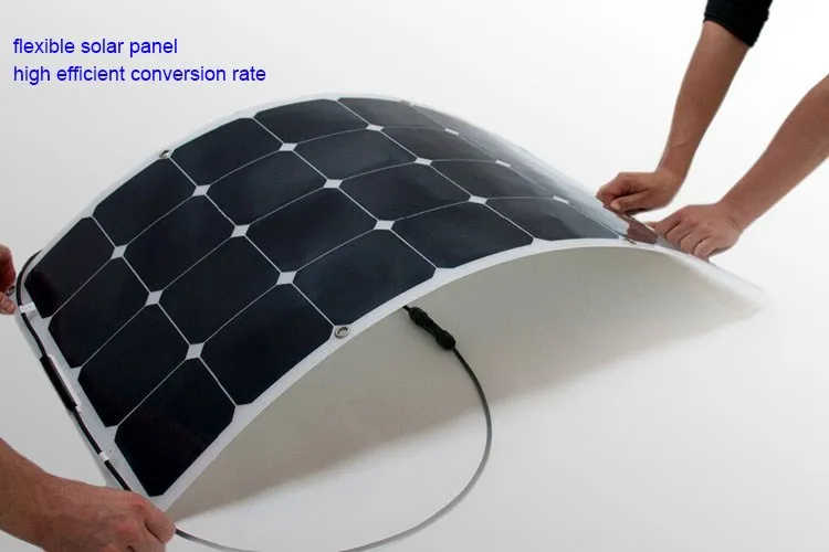 Portable 150W Monocrystalline Silicon Solar Panel Flexible Modules Widely Use for 300W and 50W Power Applications
